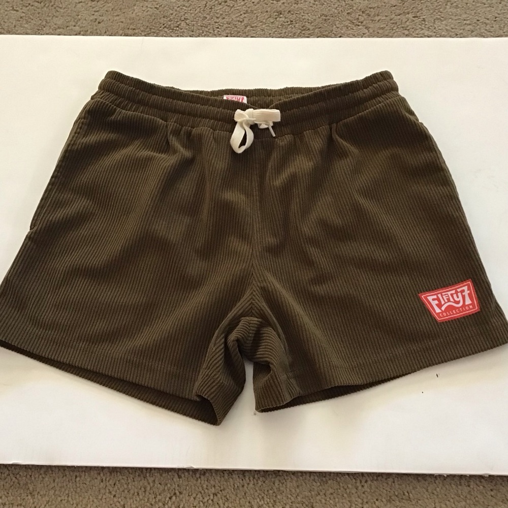 Fifty7 By Jacks Surfboards Brown Corduroy Shorts Size S